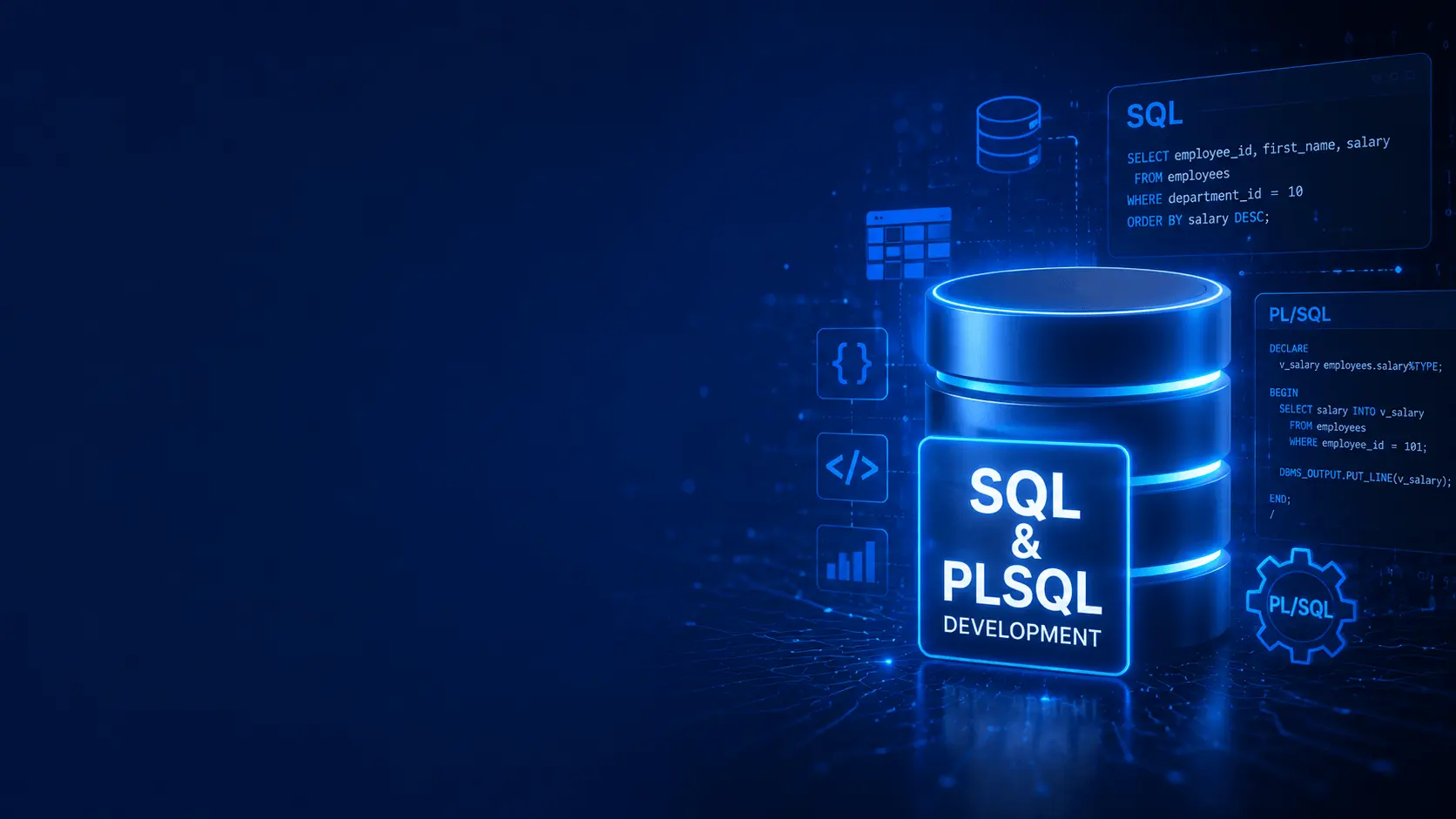 SQL and PLSQL Development Training Course with Oracle Database Programming and Real-Time Projects at Crystalspiders Institute